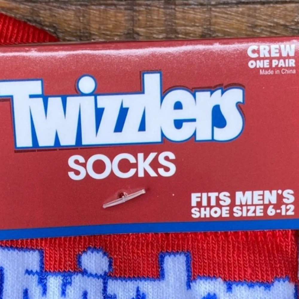 Odd Sox Twizzlers Crew Socks Men’s 6-12